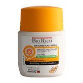 ضدآفتاب فیوژن واتر رنگی بایوریچ مدل sun rich حجم ۵۰ میل